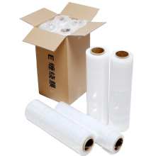 LLDPE 23 Mikron Neue Palettenverpackung Stretchfolie Handtransparente Verpackung Stretchfolie